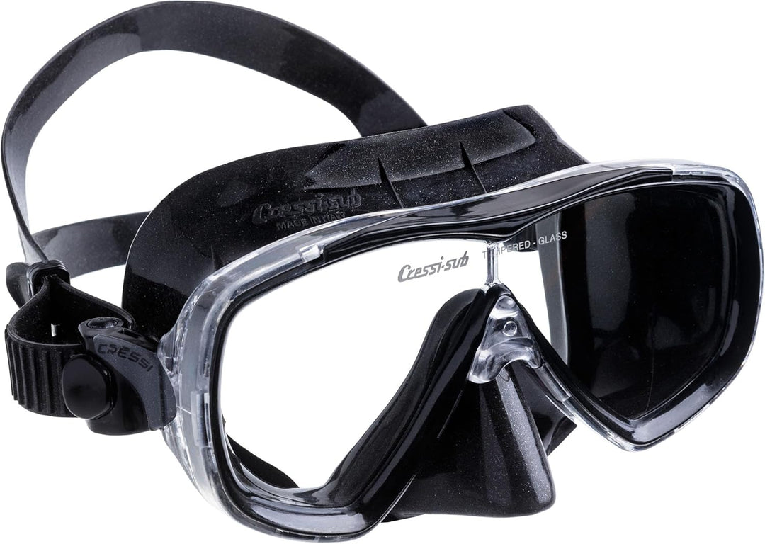 Cressi Estrella - Schnorchelmaske Estrella oder Schnorchelset Maske Estrella + Schnorchel Gamma, Ein