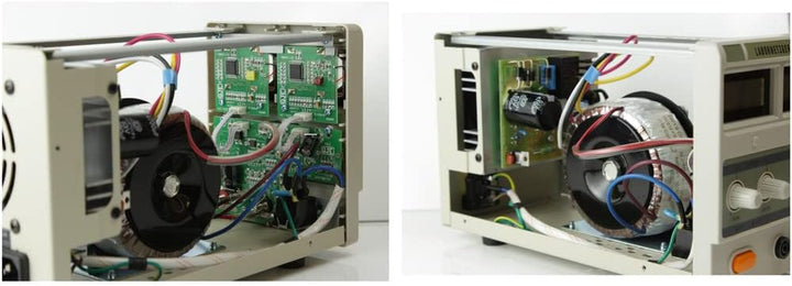 edi-tronic DC Labornetzgerät 0-30V 0-3A regelbar 2 LCDs beleuchtet Netzgerät regelbares Labornetztei