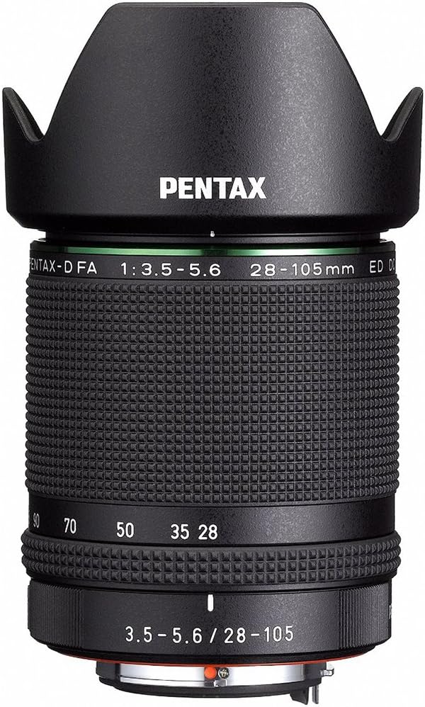 Pentax D FA 28-105mm HD F3.5-5.6 ED DC WR Objektiv schwarz, 28-105mm