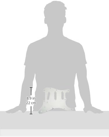 Fender 099-1360-100 1-Ply Chrome-Plated 11-Hole Mount S/S/S Stratocaster Pickguard