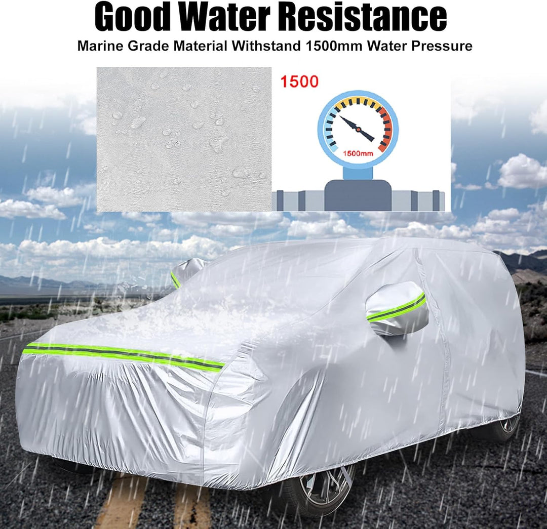 Autoschutzhülle Auto Abdeckung Geeignet für Skoda Kamiq 2019-2023, Autoabdeckung Auto Abdeckplane mi