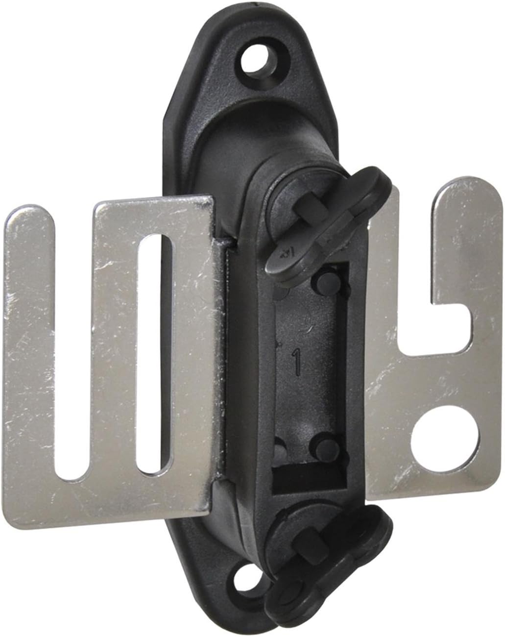 VOSS.farming Set, 4X Band-Torgriffisolatoren + 4X Edelstahl-Anschlussplatten Weidezaun