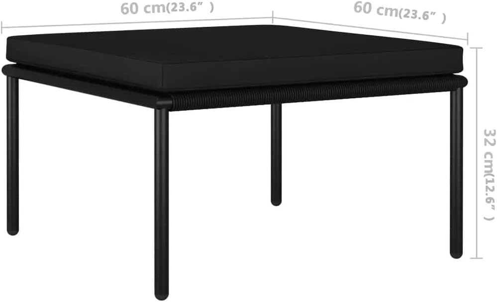 vidaXL Gartenmöbel 3-TLG. mit Auflagen Sitzgruppe Garten Garnitur Lounge Sofa Sitzgarnitur Gartenset