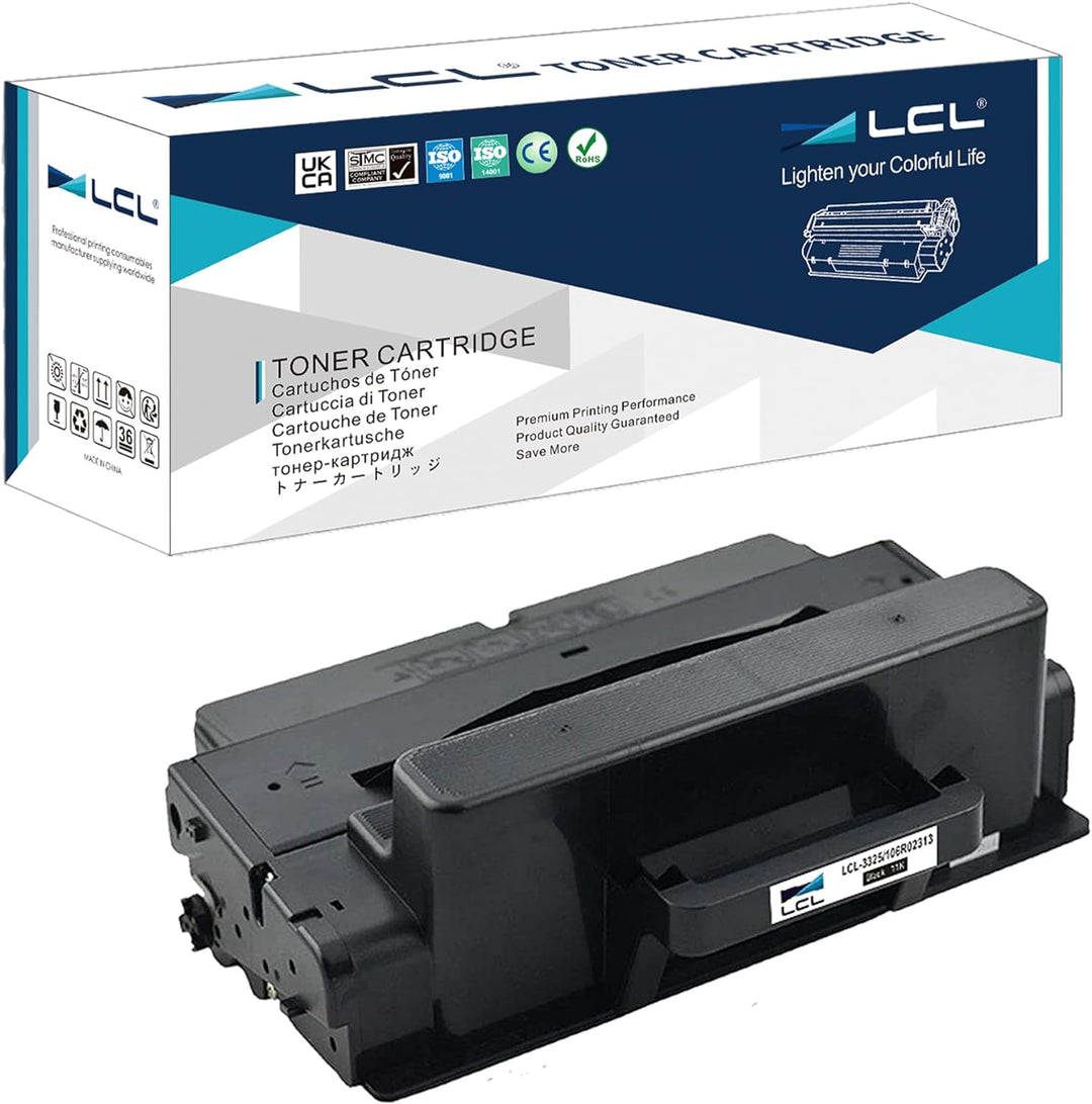 LCL Kompatibel Tonerkartusche 106R02313 3325 11000Seiten (1 Schwarz) Ersatz für Xerox Workcenter 332