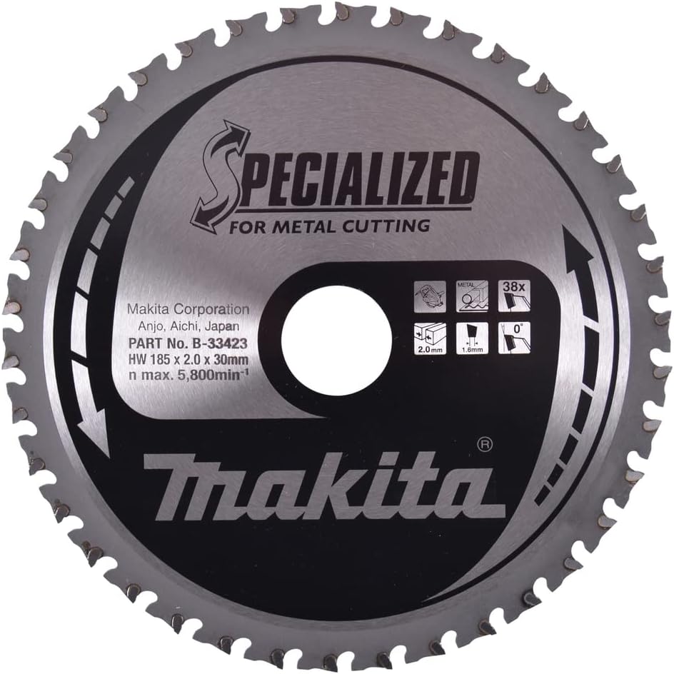 Makita Specialized Saegeblatt, 185 x 30 mm, 38Z, B-33423