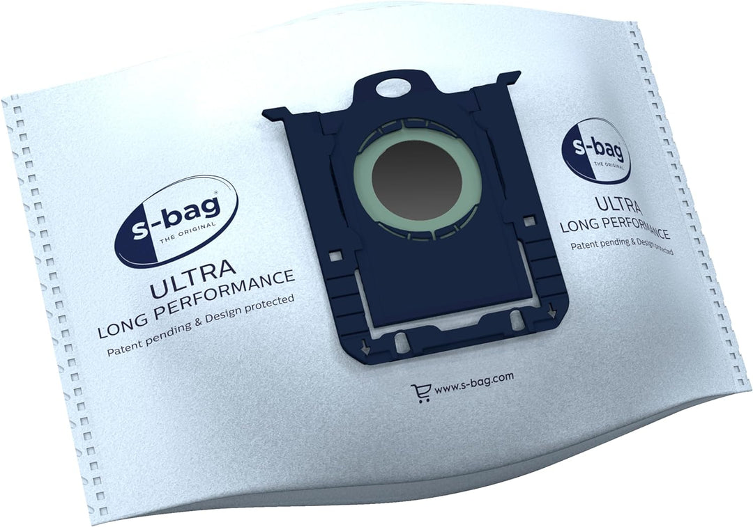 AEG GR210SM s-bag Ultra Long Performance Staubsaugerbeutel MegaPack (8 XXL Synthetik Staubbeutel, 1