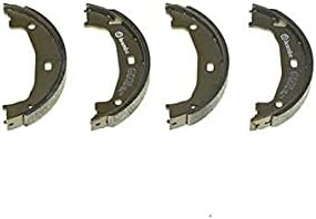 Brembo P 06 025 Bremsbelagsatz, Scheibenbremse - (4-teilig) & S06510 Bremsbacken für Handbremsen, An