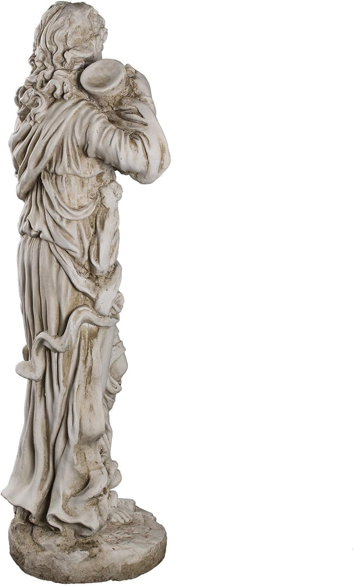 Birendy Wetterfeste Grosse schwere (6 kg) Statue antike Wassertägerin 74 cm hoch SYL-A 14018 Dekofig