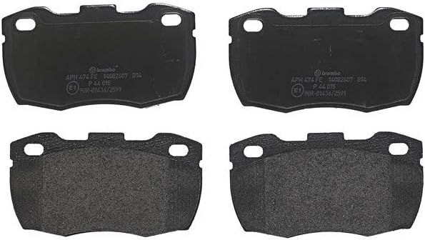 Brembo P 44 015 Bremsbelagsatz, Scheibenbremse - (4-teilig)