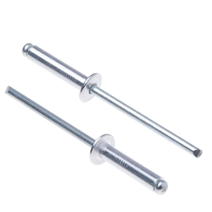 4mm x 12mm Aluminiumnieten, 1000 Pack – Nieten für Metall, Blindniete, Kuppelkopf Legierungsnieten,