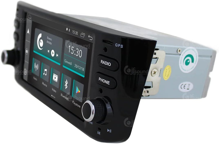 Costum fit Autoradio für Punto Evo Android GPS Bluetooth WiFi Dab USB Full HD Touchscreen Display 6.