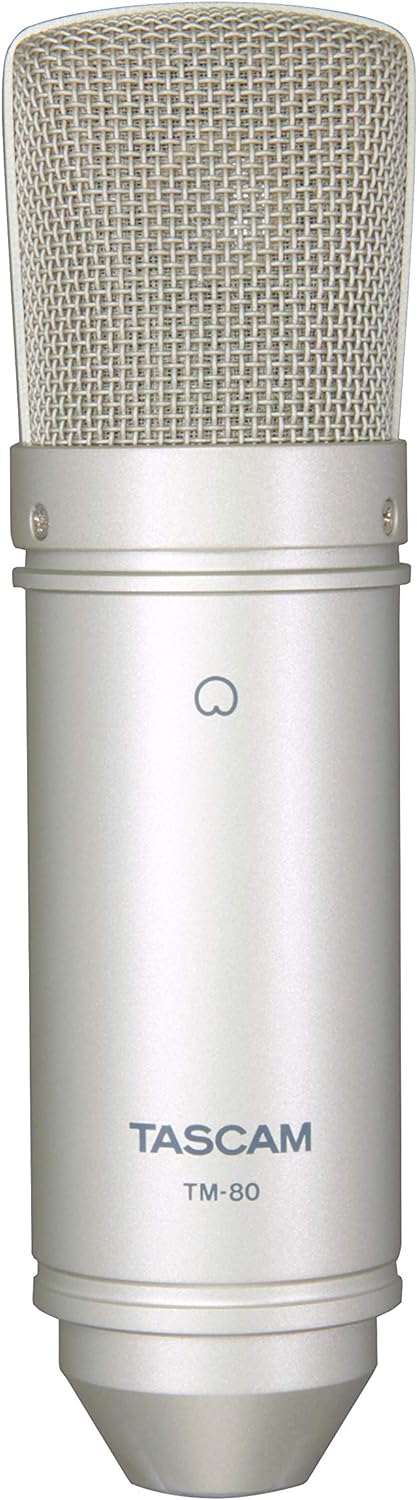 Tascam TM-80 – Kondensatormikrofon, Silber TM-80 Silber, TM-80 Silber