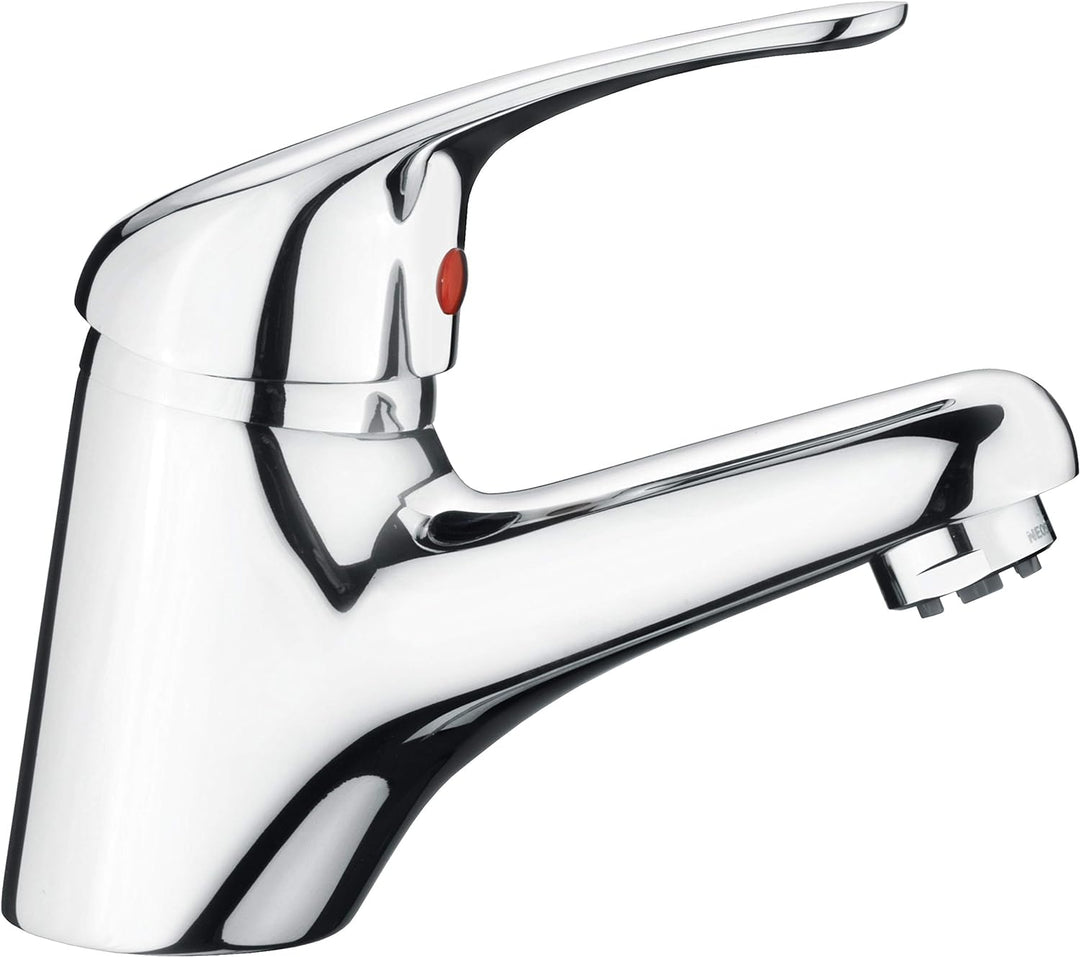 Cornat Waschtisch-Einhebelarmatur "Yago" - Niederdruck - Verchromter Messingkörper - Normale Auslauf