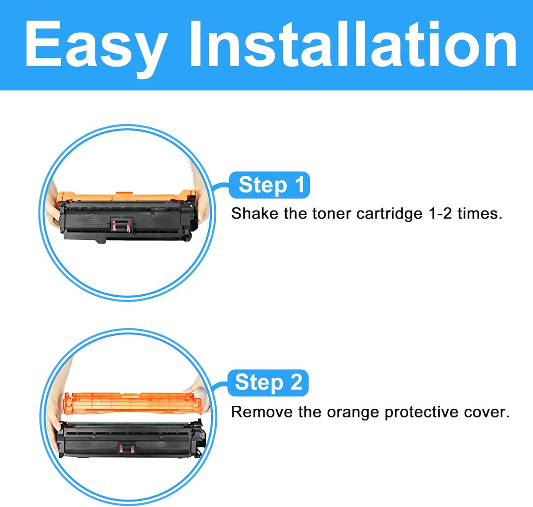LCL Remanufactured Tonerkartusche CE402A 507A (1 Gelb) Ersatz für HP Laserjet Enterprise 500 Color M