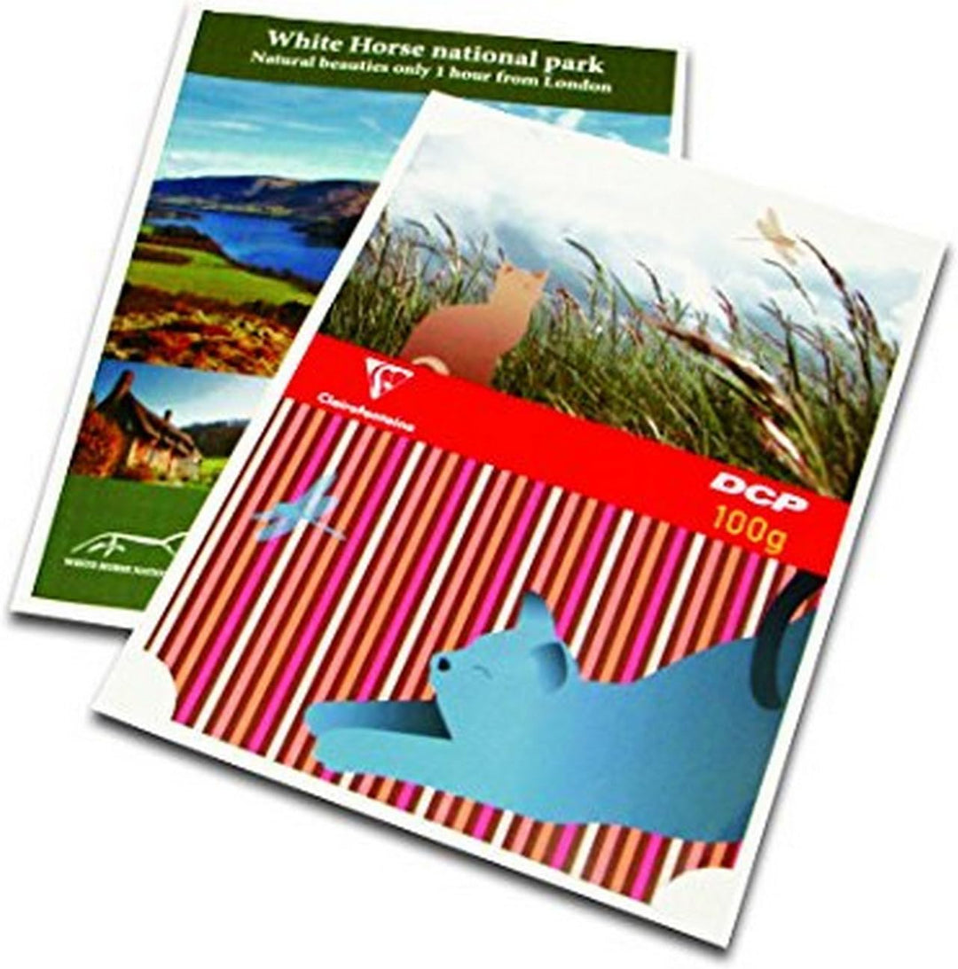 Clairefontaine Druckerpapier DCP in satiniertem Weiss / 4 x 250 Blatt in DIN A4 mit 160 Gramm / Prem