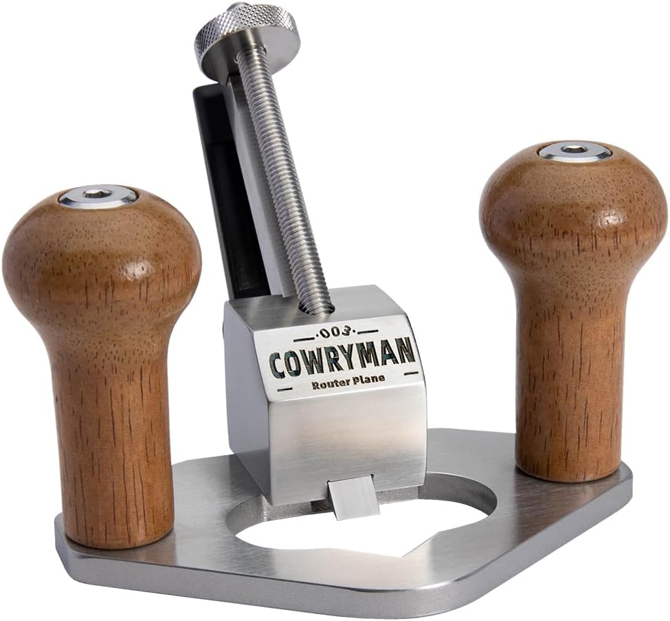 Cowryman Handhobe Router Flugzeug l Grundhobel Holzbearbeitungswerkzeug