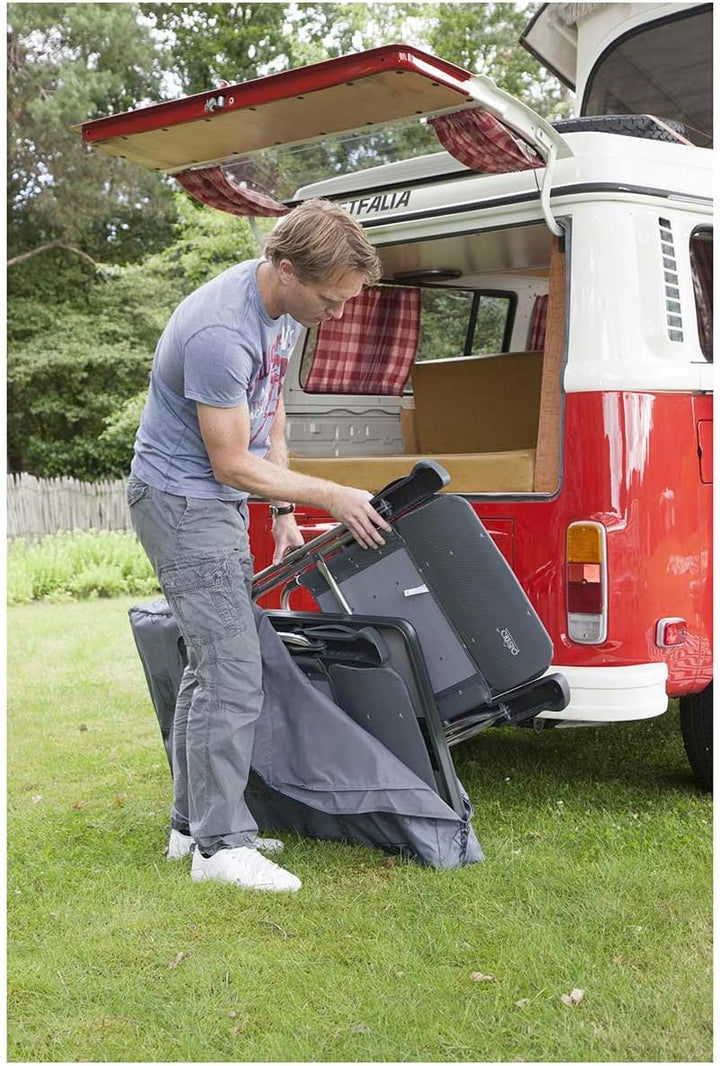 Crespo 1109995 Aufbewahrungstasche für Tische und Stühle, Anthrazit