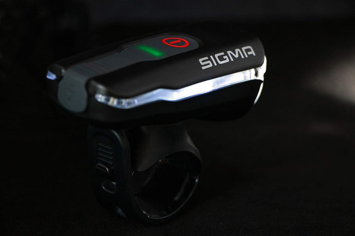 SIGMA SPORT Fahrradbeleuchtung AURA 60 USB, 60 LUX, Frontlicht, StVZO zugelassen, wasserdicht, USB w