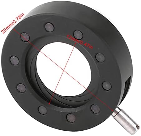 Einstellbare Irisblendenblende Mikroskop-Irisadapter Aperture Einstellbare Linse Optische Blende für