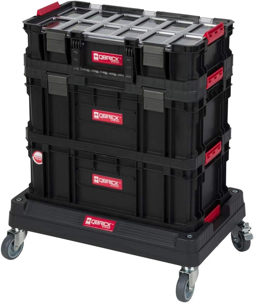 XL Modular Wählbar Werkzeugtrolley, Werkstattkoffer Set, Werkstattwagen Set aus"Q-Brick" Serie mit v