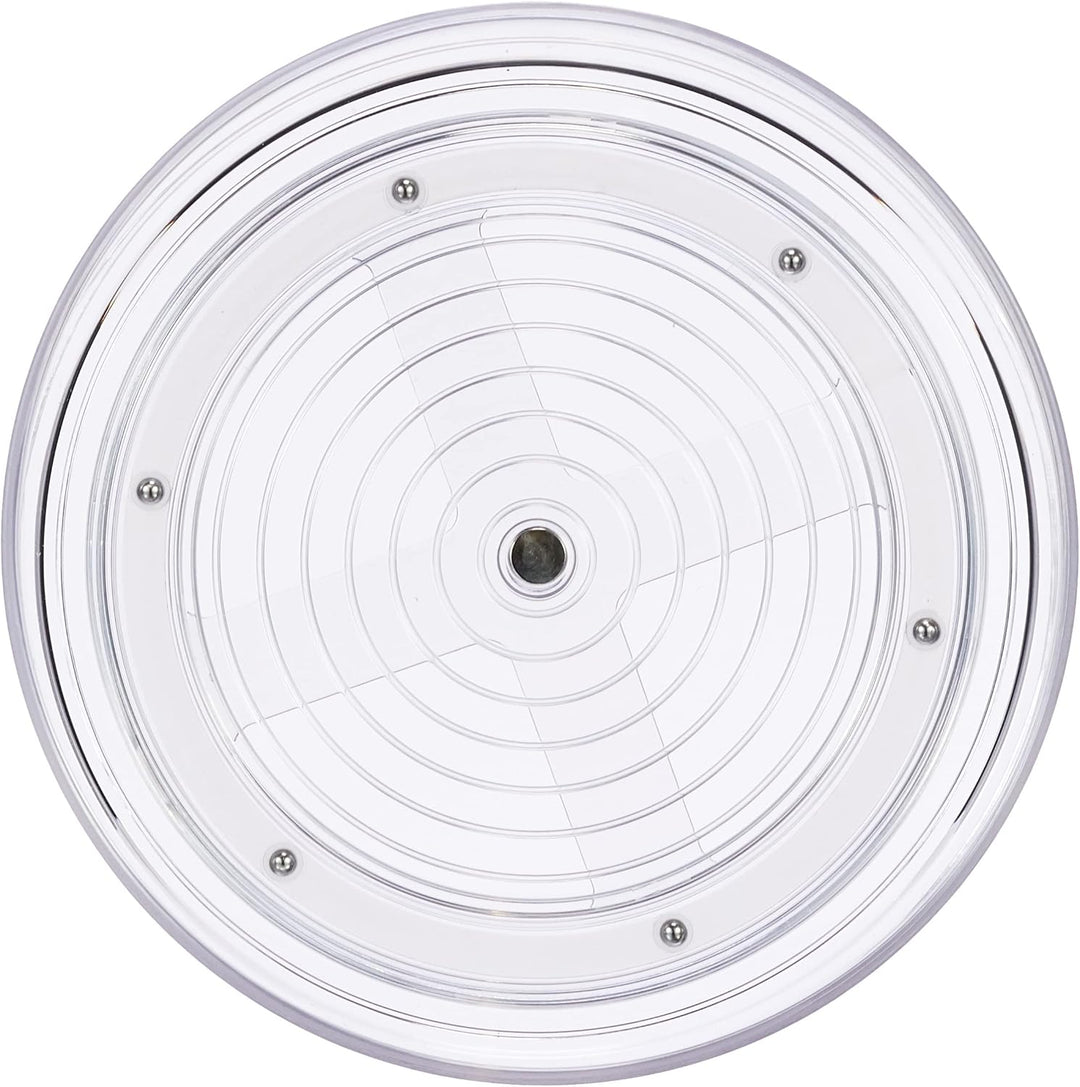 iDesign Cabinet/Kitchen Binz Drehteller, kleiner Schrank Organizer aus Kunststoff, durchsichtig, Son