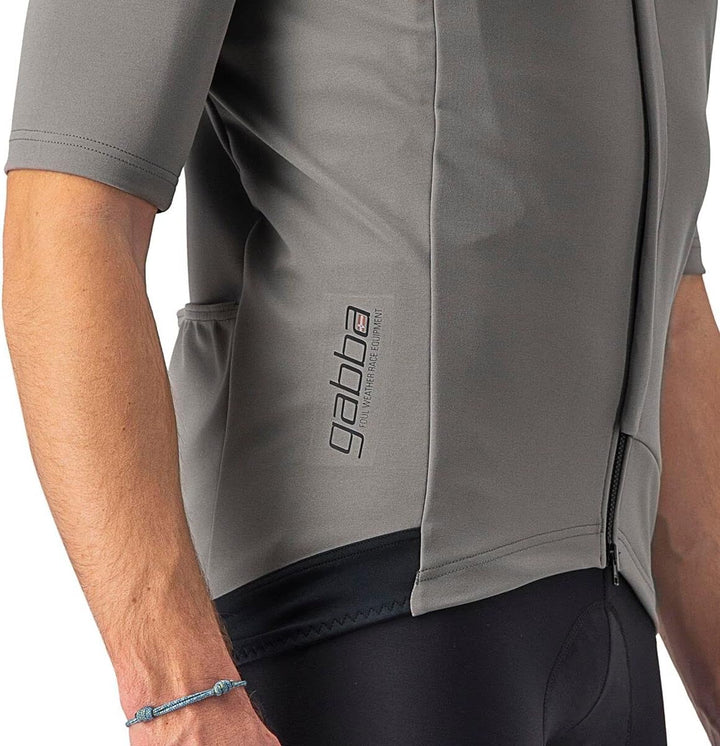 CASTELLI Herren Gabba Ros 2 Jacket XXL NICKEL GRAY/TRAVERTINE GRAY, XXL NICKEL GRAY/TRAVERTINE GRAY