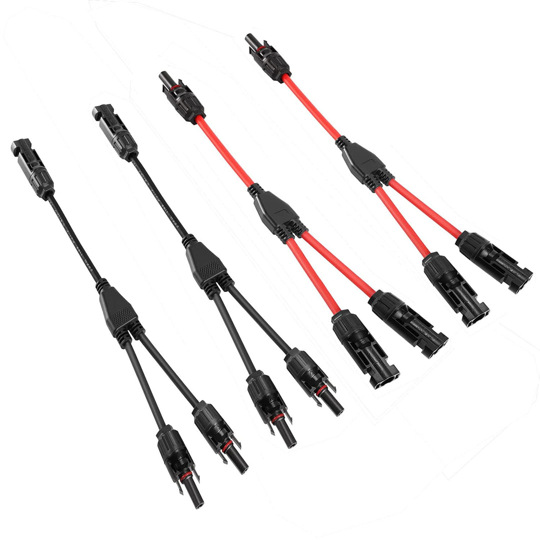 Thlevel Solarpanel Kabel Solarkabel Y Verteiler Male Female MMF und FFM Connector Photovoltaik Steck
