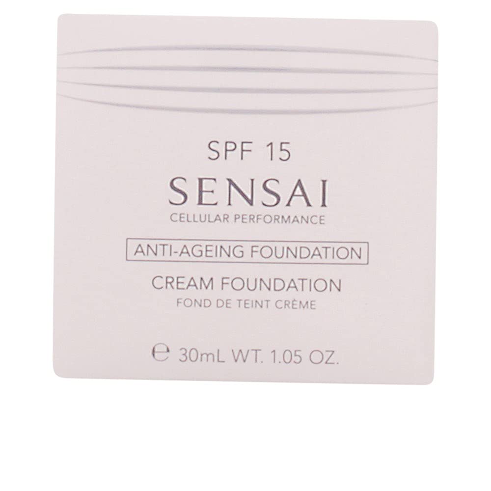 Kanebo Sensai Cellular Performance femme/woman, Cream Foundation CF22 Natural beige, 1er Pack (1 x 3