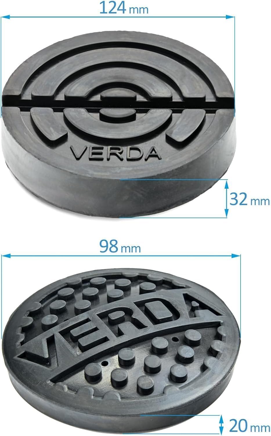 Wagenheber 3T+ 2X Gummi Rangierwagenheber Heber Ständer Unterstellbock Modellwahl (Wagenheber 3T), W