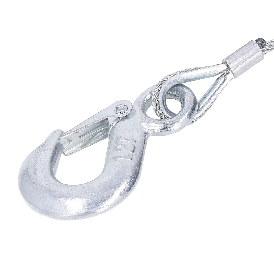 Aramox Windendrahtseil, 4 Mm X 12 M Kabel 2000 LBS Stärke Edelstahl Verzinkt Ersatz