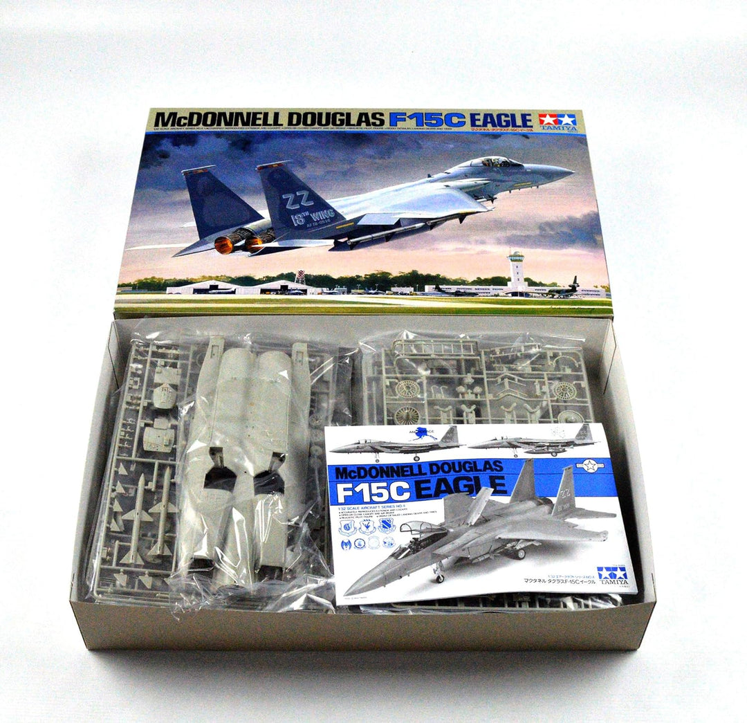 Tamiya 300060304-1:32 Mc Donnell Douglas F-15 EAGL Düsenjäger