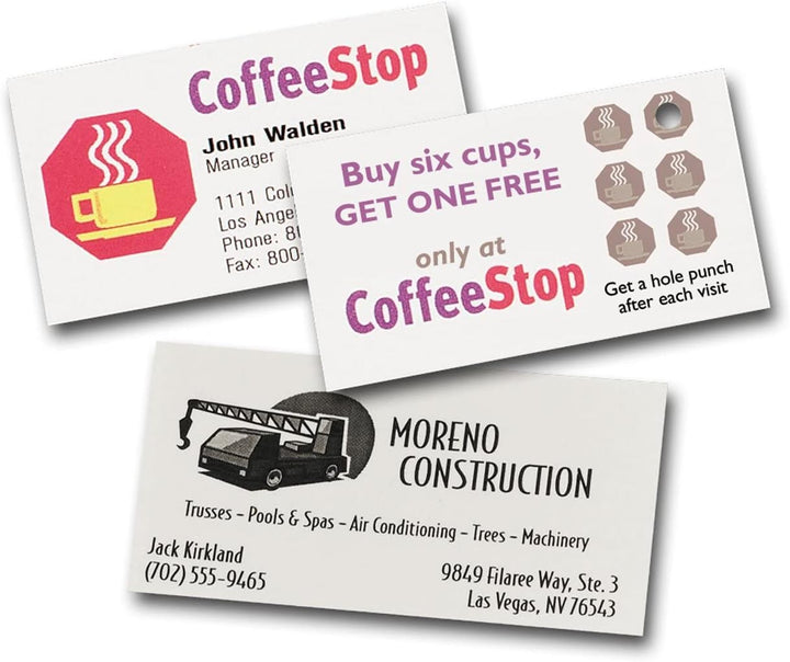 Avery C 32026–25-cartes Visitenkarten doppelseitig Satin 32026–25 250 Karten (C), 25