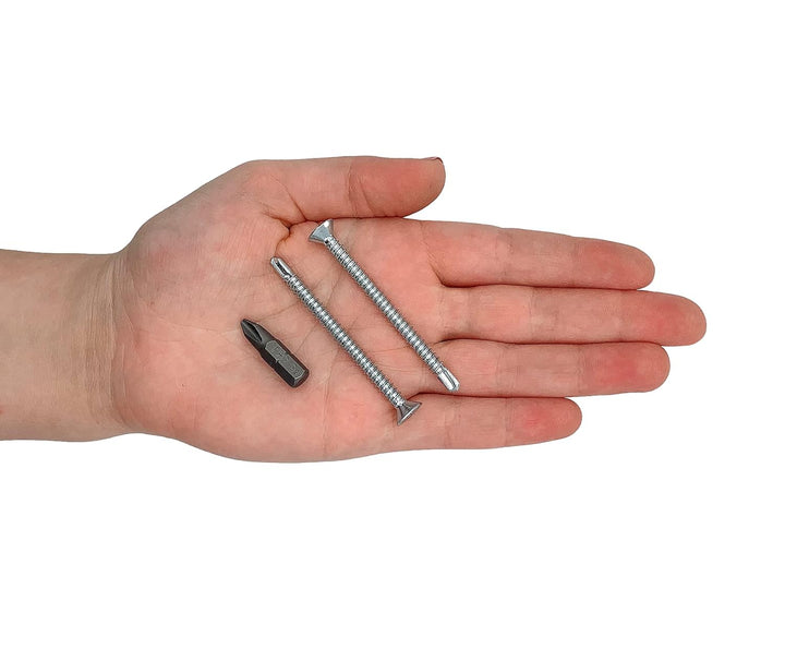 300 Stück DIN 7504 P Stahl verzinkt 4,8 x 60 mm Schrauben selbstbohrende Blechschraube (PH) Kreuzsch