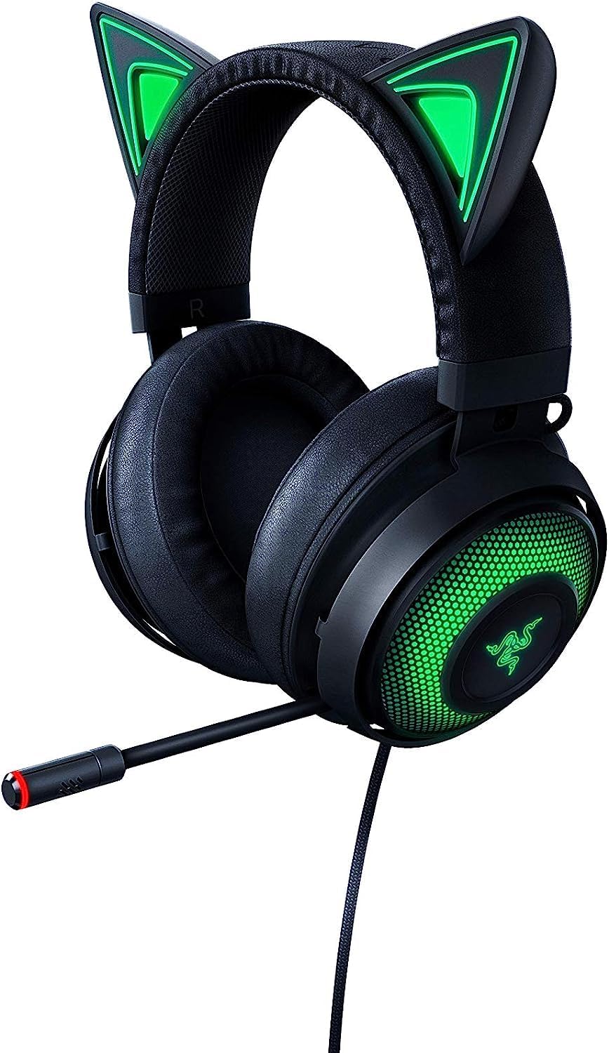 Razer Kraken Kitty Edition - Gaming-Headset (Chroma-Beleuchtung, Verkabelt für plattformübergreifend