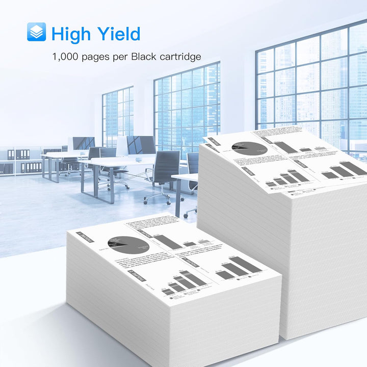 LxTek W1106A 106A Toner Kompatibel für HP 106A Toner für HP Laser MFP 135wg Toner für HP Laser 107w