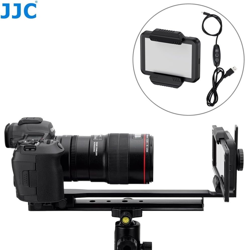 JJC 35 mm und 120 Film-Digitizer-Adapter, Film-Negativ-Scanner mit LED-Hintergrundbeleuchtung, 135 (