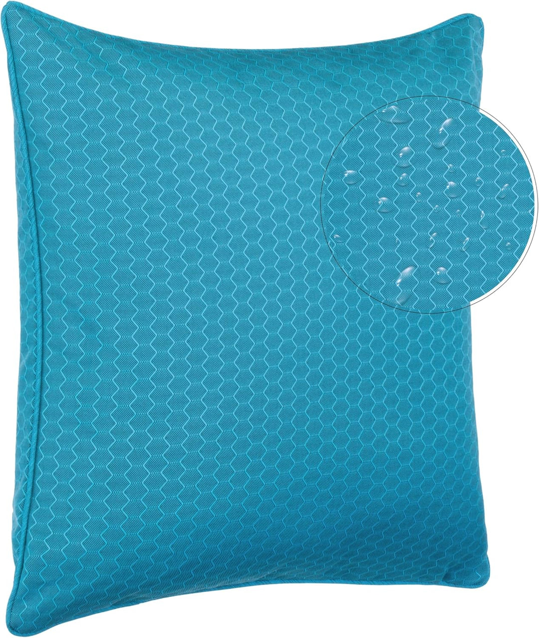 Brandsseller Outdoor Garten Kissen Dekokissen Wabenoptik Schmutz- und Wasserabweisend mit Reissversc