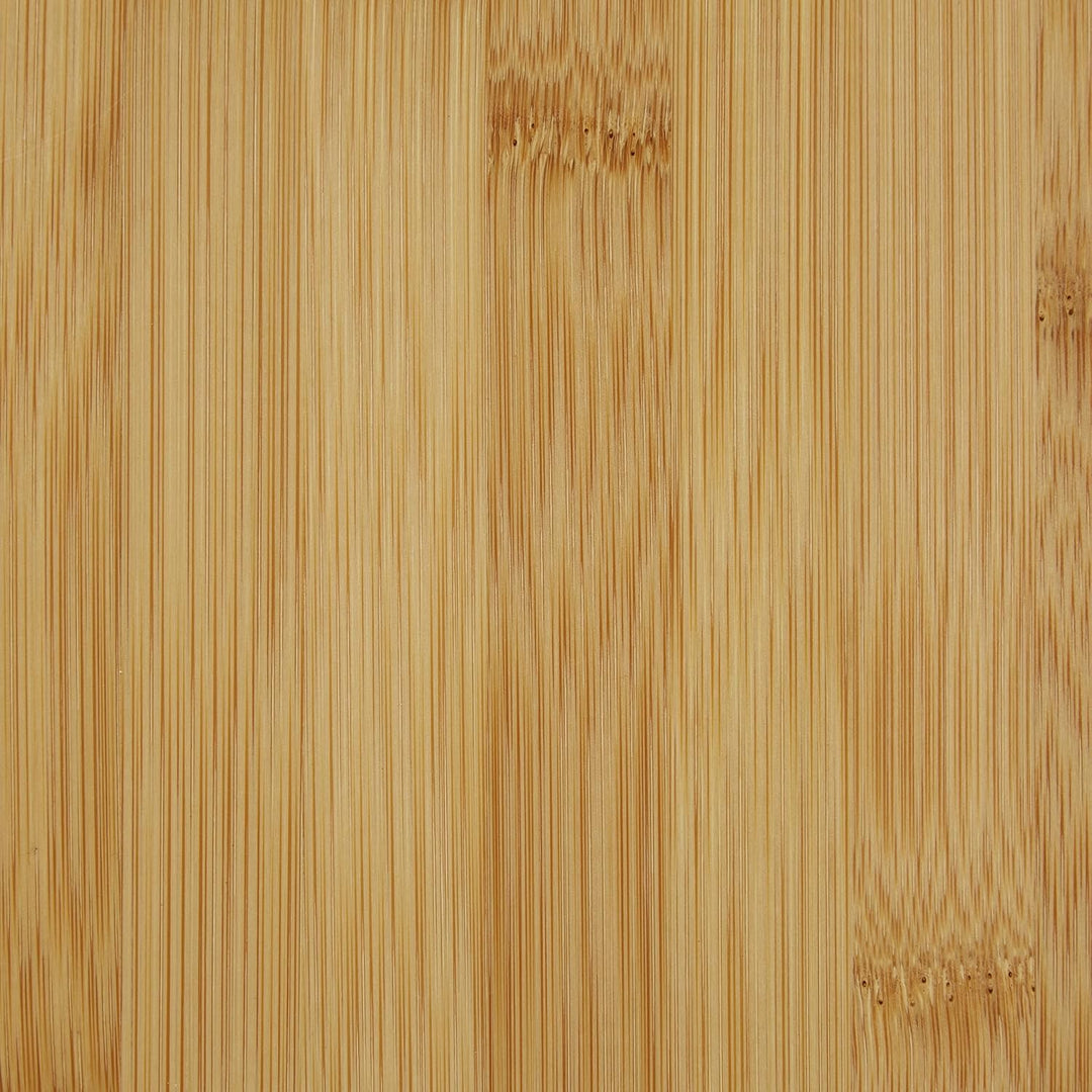 Relaxdays Fussbank, Bambus, bis 100 kg, Stabiler Tritthocker, Kinderhocker Bad, Hocker, HxBxT: 20 x