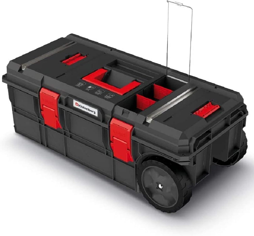 Rollende Werkstatt Werkzeugkasten Werkzeugkiste Werkzeugwagen Werkzeugbox mit Trennwänden Ladefähigk