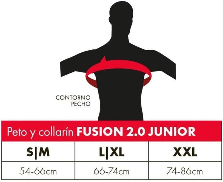 Leatt 2 Body Vest S/M Orange, S/M Orange