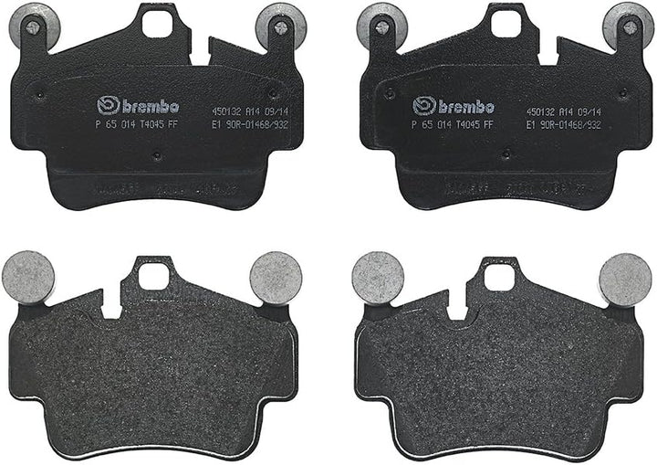 Brembo P 65 014 Bremsbelagsatz, Scheibenbremse - (4-teilig)