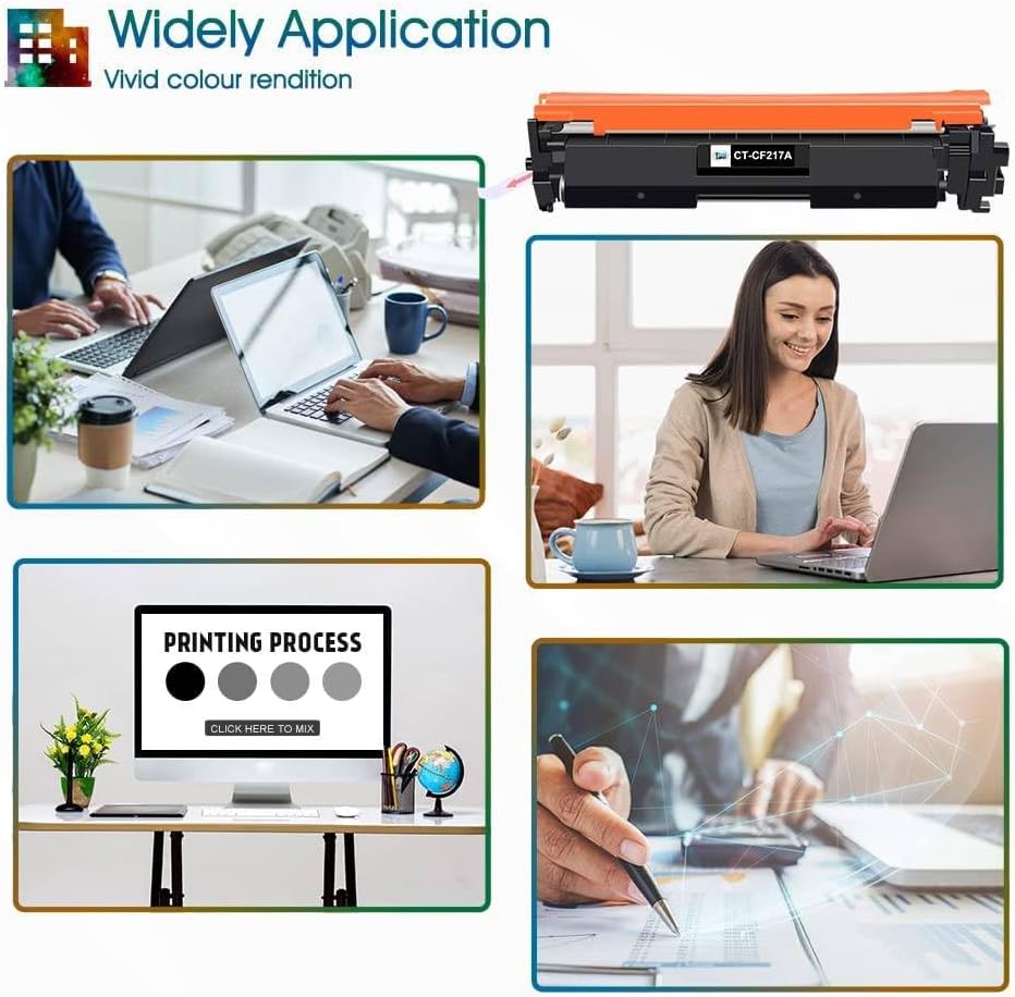 Cool Toner Kompatibel Tonerkartusche als Ersatz für HP 17A CF217A Laserjet Pro MFP M130FW M130FN M13