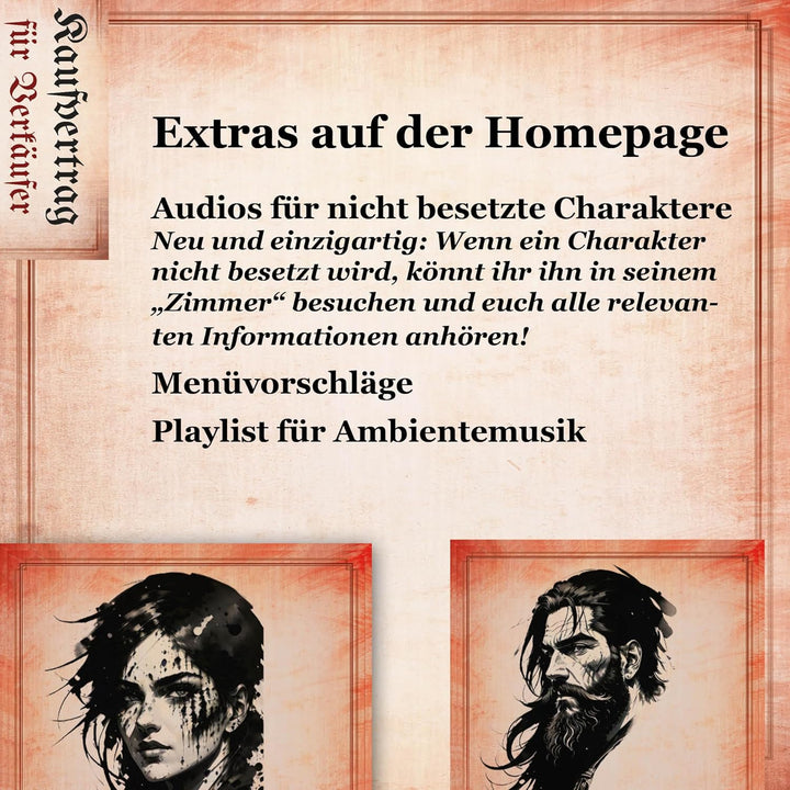 Samhain VERLAG - Real Crime Dinner - Nacht des Wahnsinns für 7-9 Spieler, ab 16 Jahre