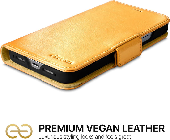 Dreem Fibonacci iPhone 13 Pro Max Brieftaschen-Etui / 2-in-1 stossfestes Etui und abnehmbares Folio