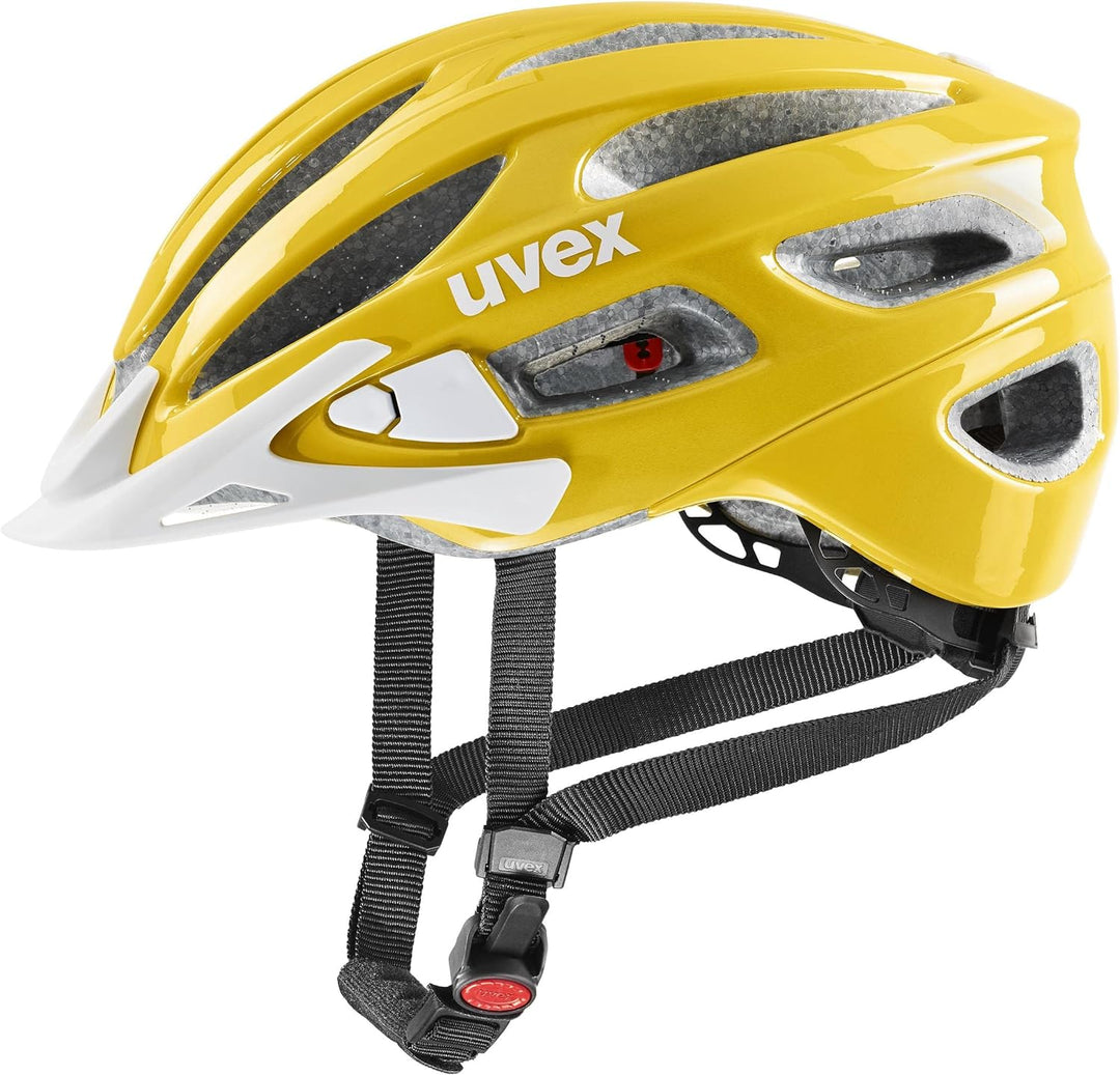 Uvex True Fahrrad Helm gelb 2023 52-55 cm, 52-55 cm
