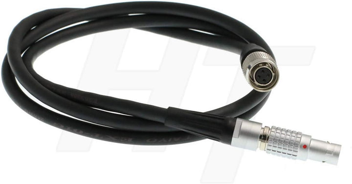 HangTon 12V 2 Pin to Hirose 4 Pin weibliches Stromkabel für Alexa Camera to Convergent Design Gemini