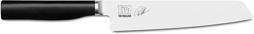 KAI TMK-0701 Tim Mälzer KAMAGATA Series Utili, 25,5cm 25,5cm Silber,schwarz, 25,5cm Silber,schwarz