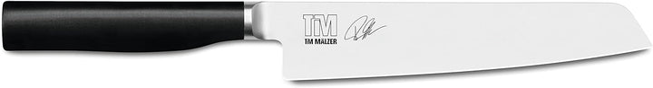 KAI TMK-0701 Tim Mälzer KAMAGATA Series Utili, 25,5cm 25,5cm Silber,schwarz, 25,5cm Silber,schwarz