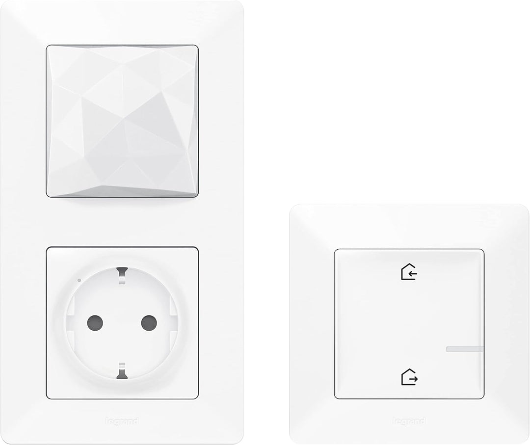 Legrand, Valena Life with Netatmo Starterpaket, Funk-Gateway m. schaltbarer Steckdose 16A (3680 W) &