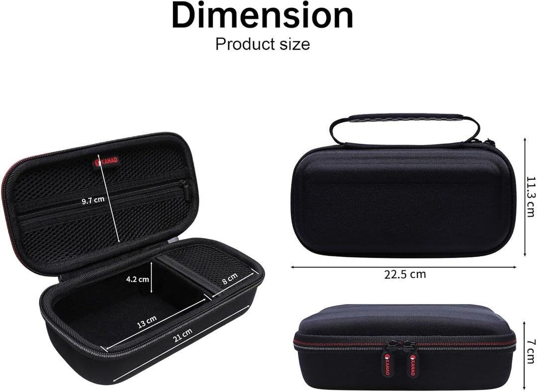 XANAD Tasche für Sony Alpha 6400/6700 / 6100/6600, Alpha ZV-E10 II/ZV-E10 / ZV-1, Alpha 7/7 II / 7 I